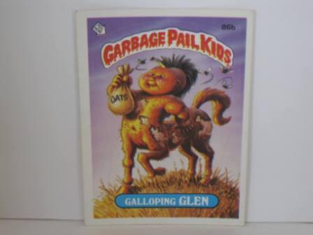 086b Galloping GLEN 1986 Topps Garbage Pail Kids Card